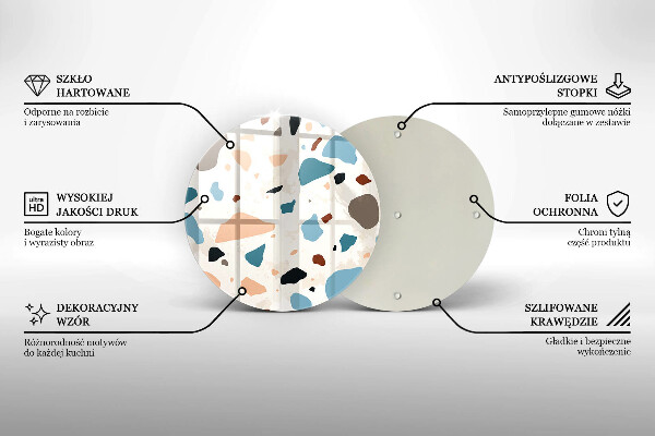 Protection plaque induction Grès décoratif