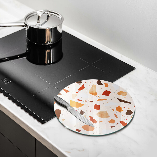 Protection plaque induction Grès décoratif