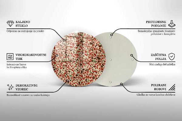 Protection plaque induction Grès fin