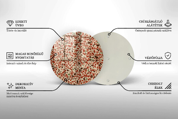 Protection plaque induction Grès fin