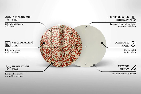 Protection plaque induction Grès fin