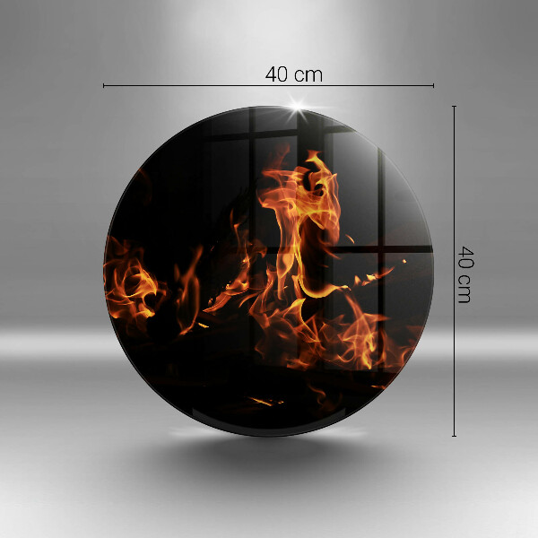Protection plaque induction Allume une flamme vivante