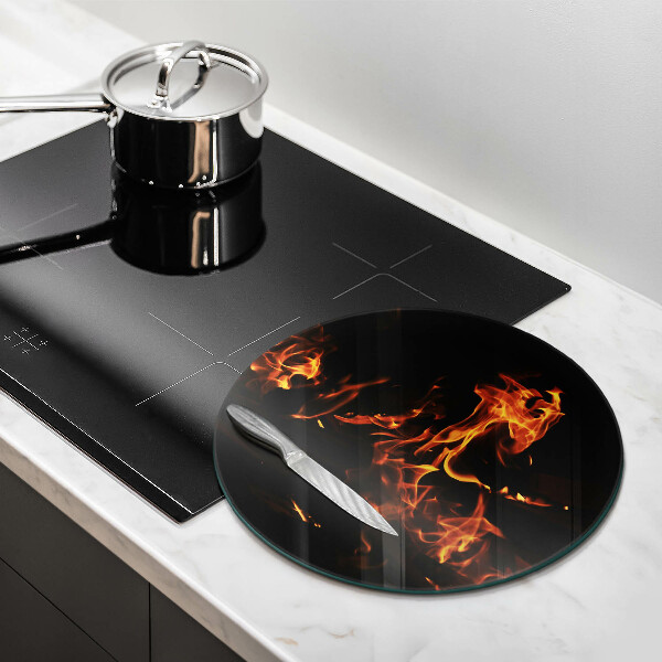 Protection plaque induction Allume une flamme vivante