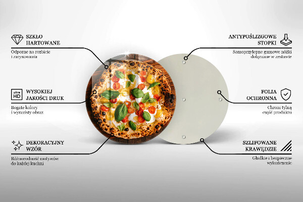 Protection plaque induction Pizza italienne