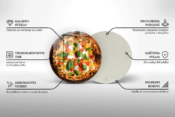 Protection plaque induction Pizza italienne