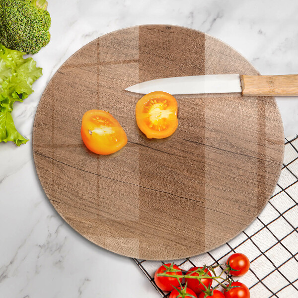 Protection plaque induction Texture du bois