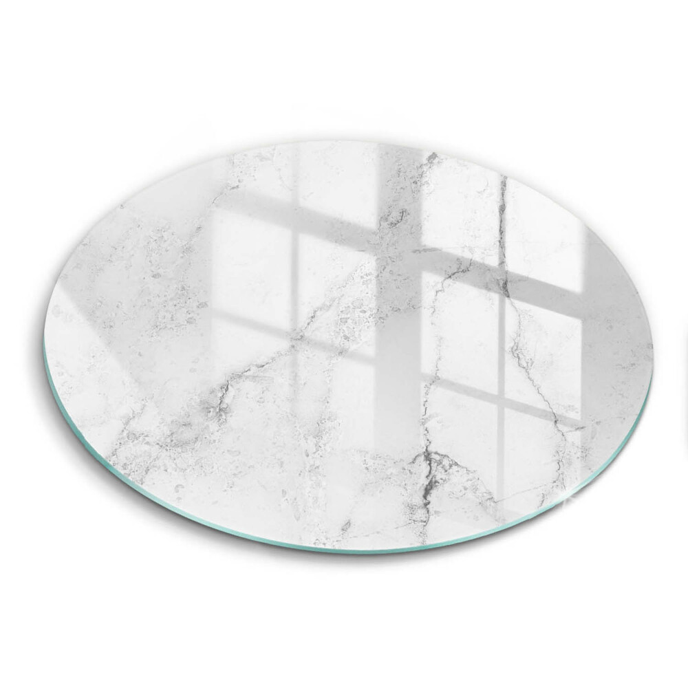 Protection plaque induction Texture de marbre élégante