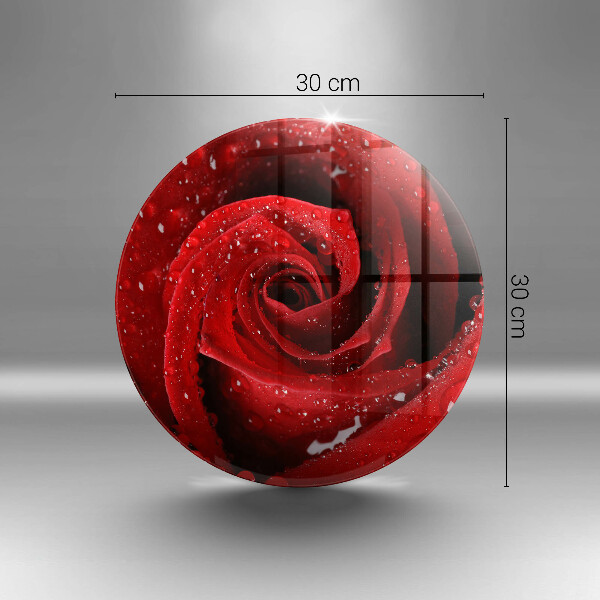 Protection plaque induction Pétales de fleurs de roses