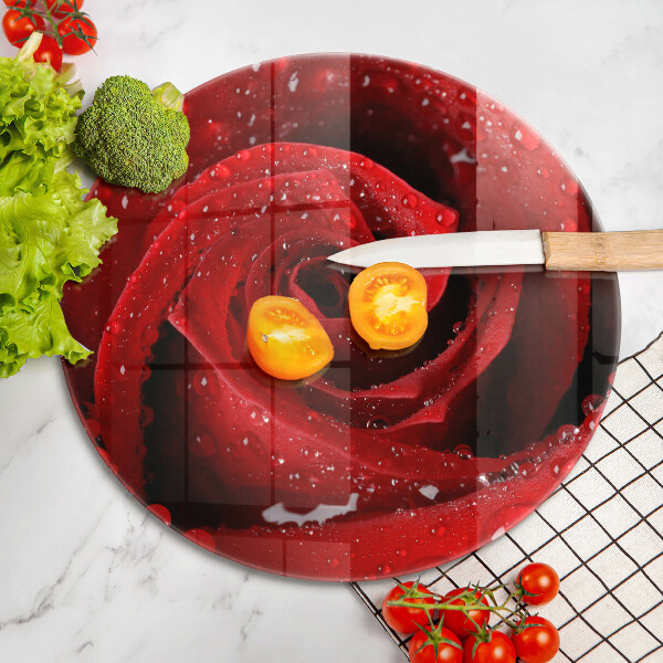 Protection plaque induction Pétales de fleurs de roses