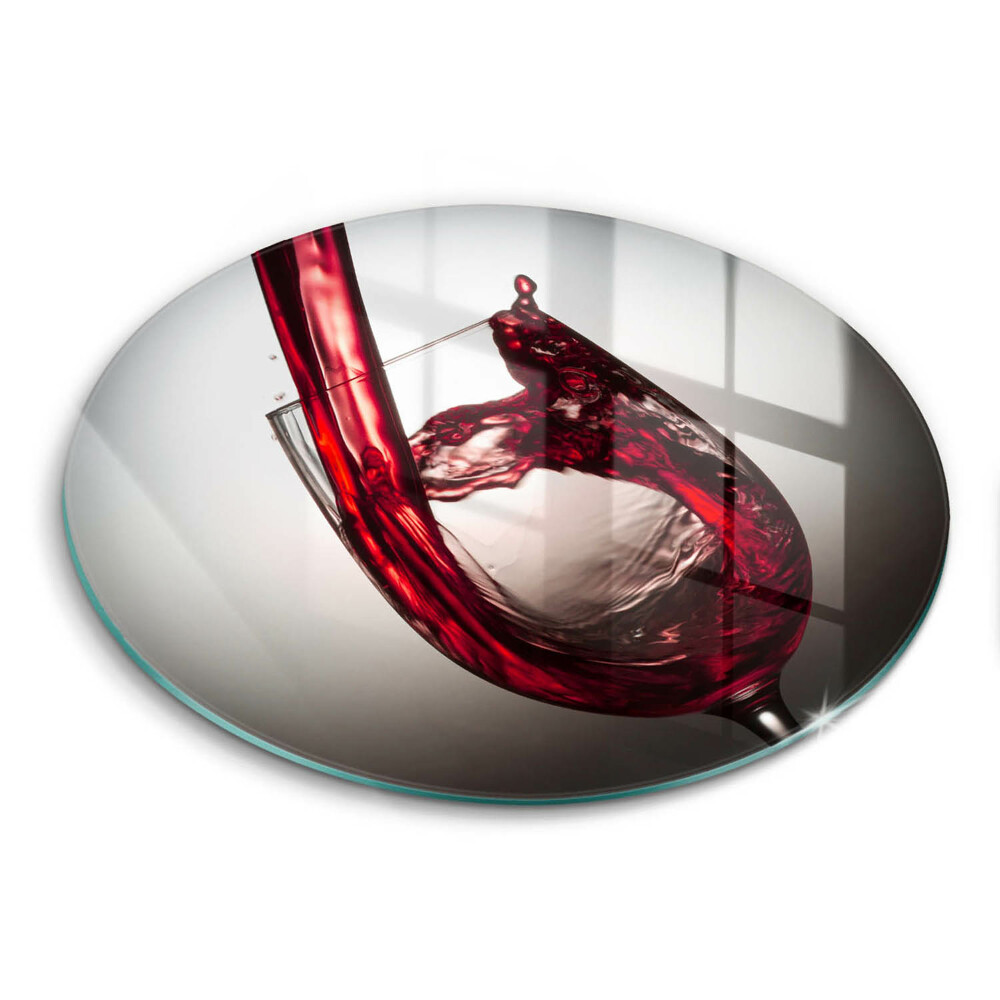 Protection plaque induction Verre et vin rouge