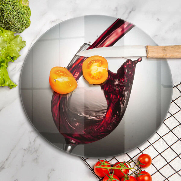 Protection plaque induction Verre et vin rouge
