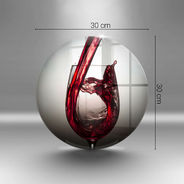 Protection plaque induction Verre et vin rouge