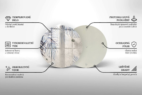 Protection plaque induction Feuilles subtiles