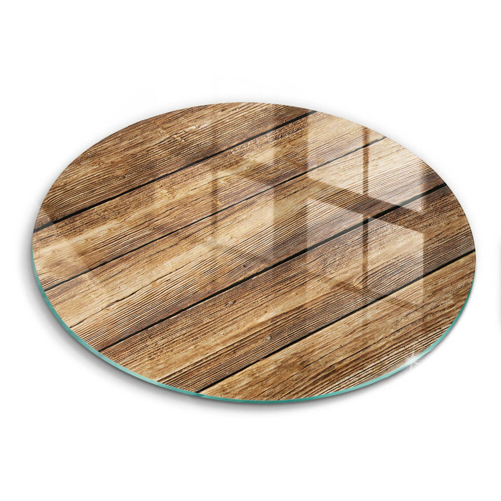 Protection plaque induction Planches texturées en bois