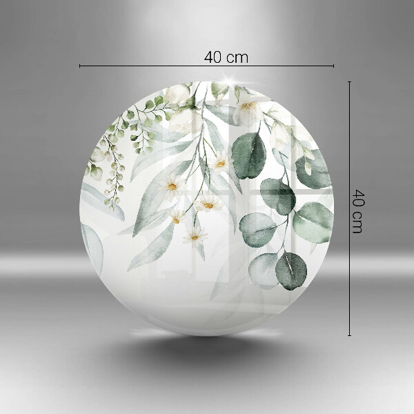 Protection plaque induction Plantes aquarelles