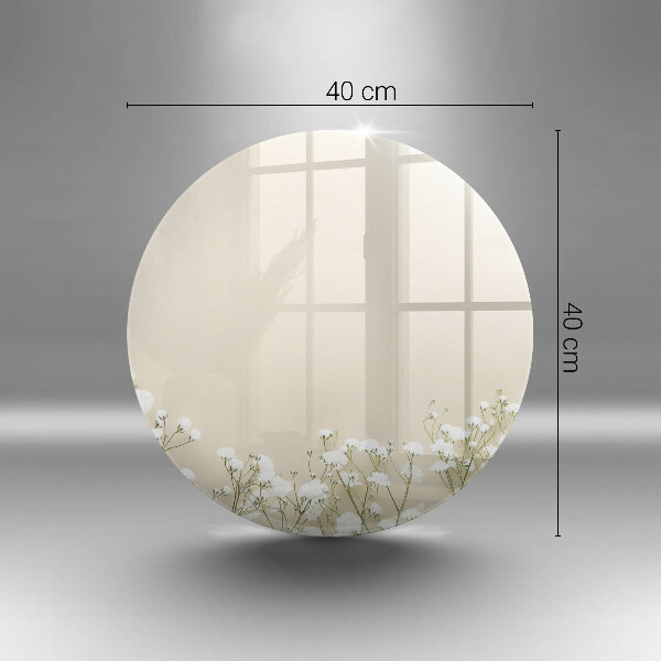 Protection plaque induction Fleurs de bohème en plâtre