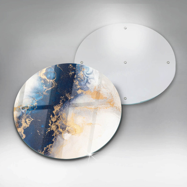 Protection plaque induction Abstraction avec du bleu