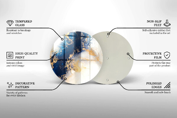 Protection plaque induction Abstraction avec du bleu