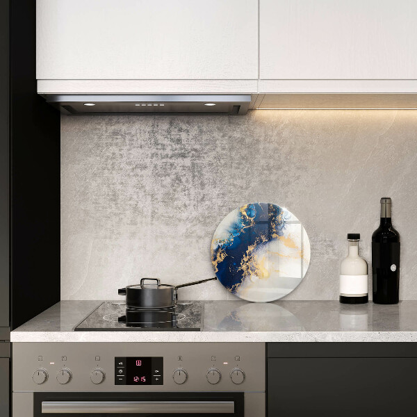 Protection plaque induction Abstraction avec du bleu