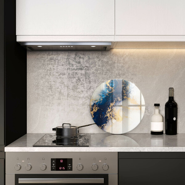 Protection plaque induction Abstraction avec du bleu