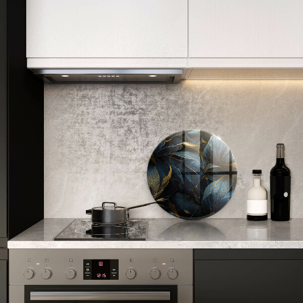 Protection plaque induction Feuilles décoratives avec de l'or