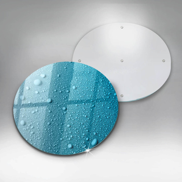 Protection plaque induction Gouttes d'eau