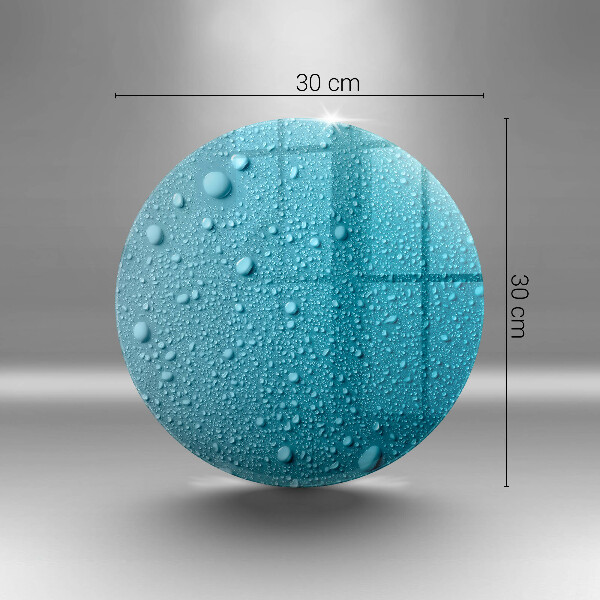 Protection plaque induction Gouttes d'eau