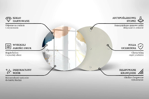 Protection plaque induction Taches abstraites