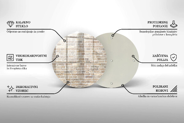 Protection plaque induction Mur de briques lumineuses