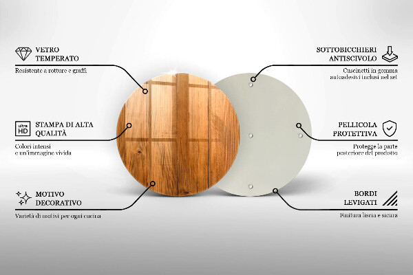 Protection plaque induction Planches de bois
