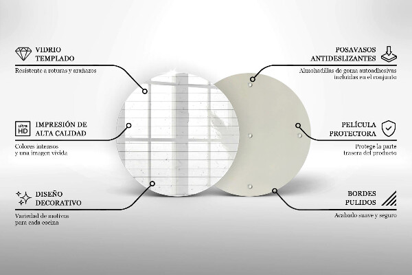 Protection plaque induction Tableaux lumineux modernes