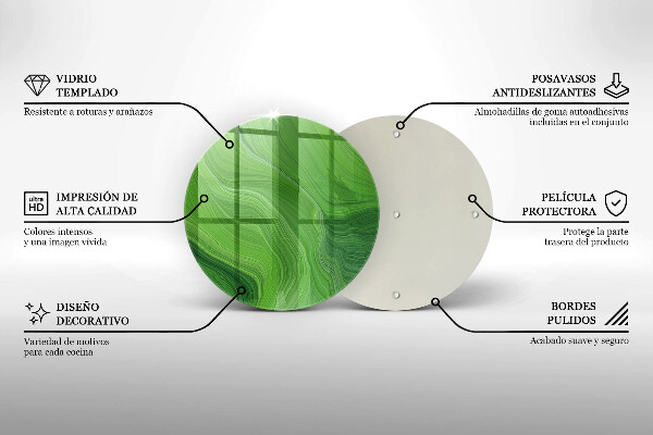 Protection plaque induction Texture abstraite