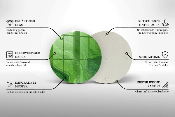 Protection plaque induction Texture abstraite
