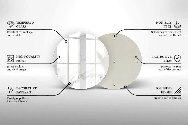 Protection plaque induction Marbre moderne