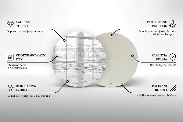 Protection plaque induction Planches de bois brillantes