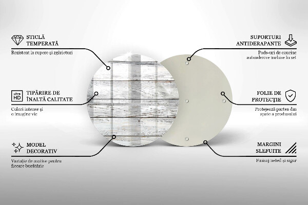 Protection plaque induction Planches de bois brillantes