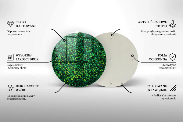 Protection plaque induction Plante à petites feuilles