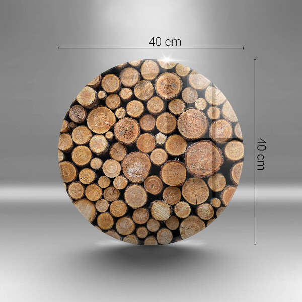 Protection plaque induction Des troncs d'arbres