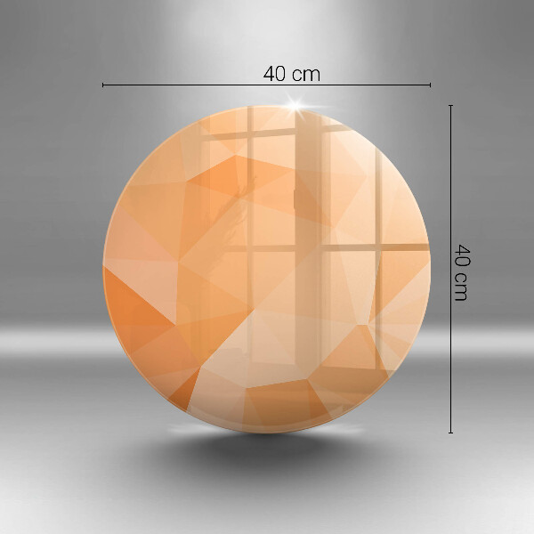 Protection plaque induction Fond géométrique