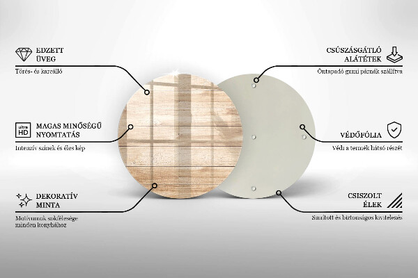 Protection plaque induction Planches de bois