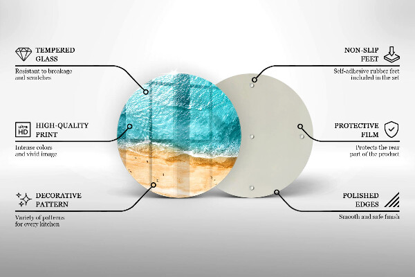 Protection plaque induction Bord de plage et mer