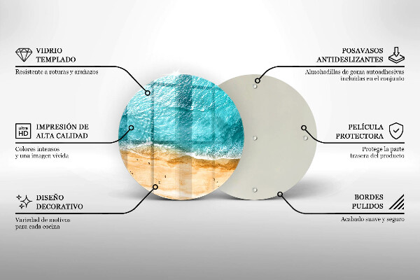 Protection plaque induction Bord de plage et mer