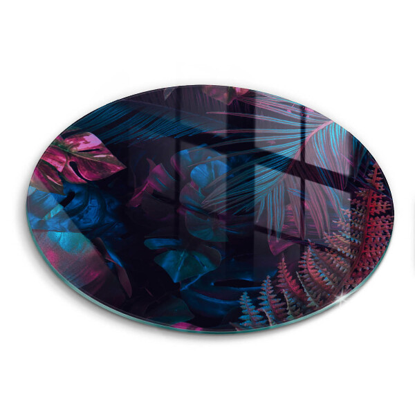 Protection plaque induction Jungle sombre