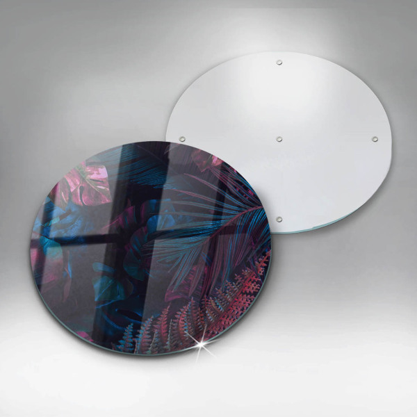 Protection plaque induction Jungle sombre