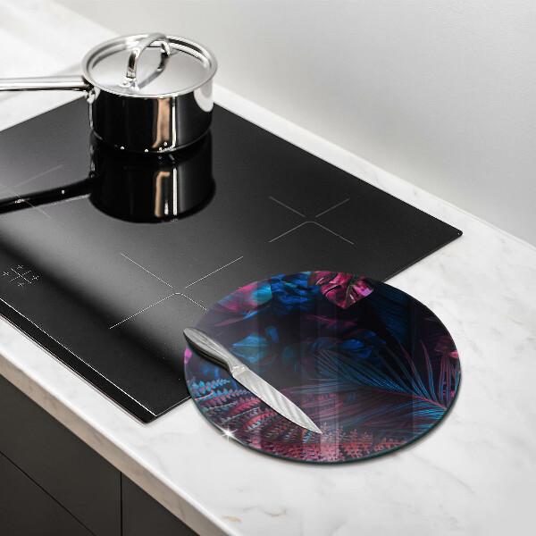 Protection plaque induction Jungle sombre