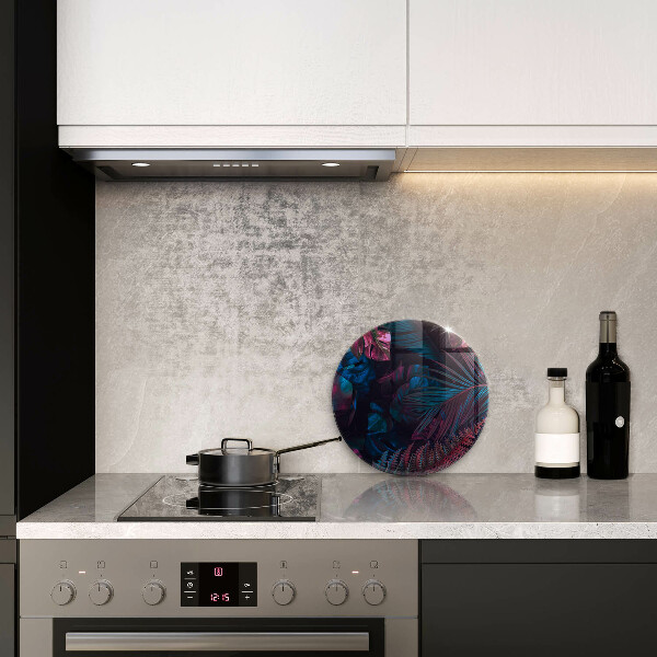 Protection plaque induction Jungle sombre