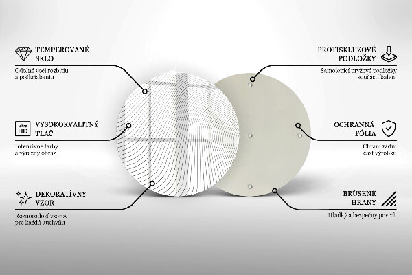 Protection plaque induction Modèle de lignes modernes