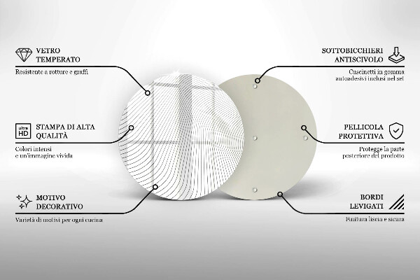 Protection plaque induction Modèle de lignes modernes