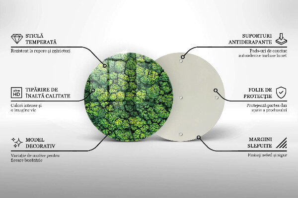 Protection plaque induction Plante de mousse naturelle