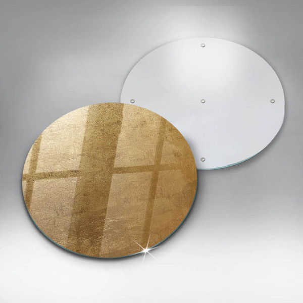 Protection plaque induction Fond de texture or